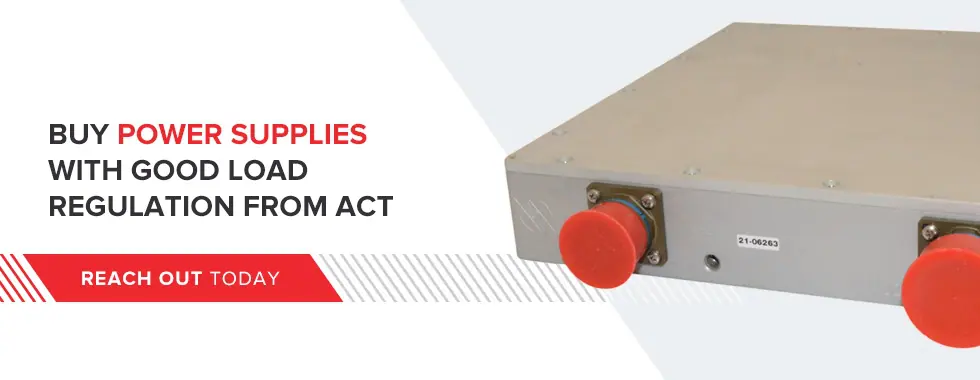 Buy Power Supplies With Good Load Regulation From ACT